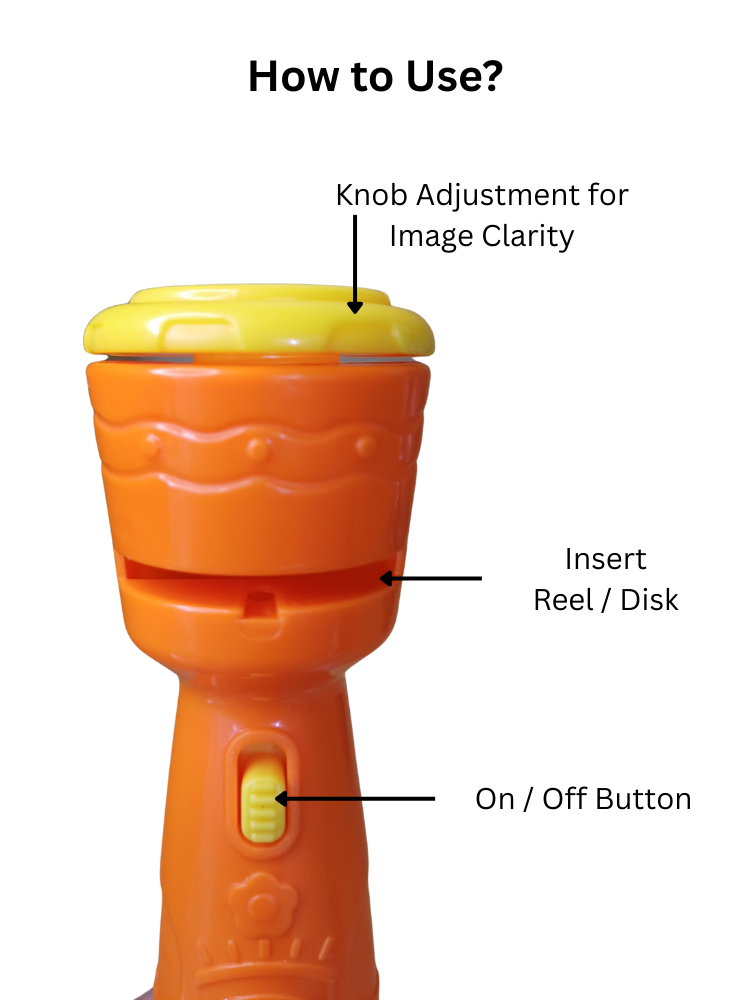 Projection Flash Light - Bring Stories to Life