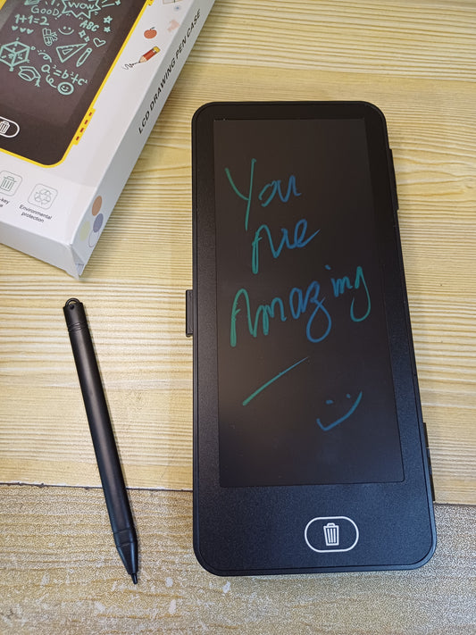 Smart Geometry Box with LCD Writing Fun