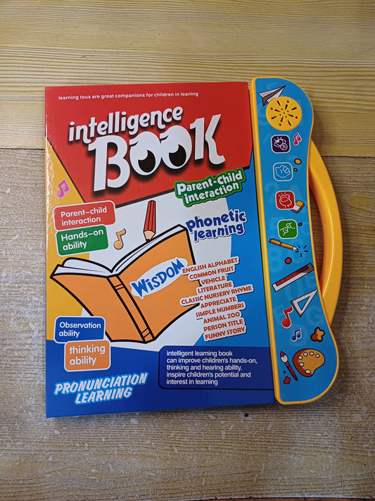 Intelligence Book - Study Book - Fun Learning with Every Page